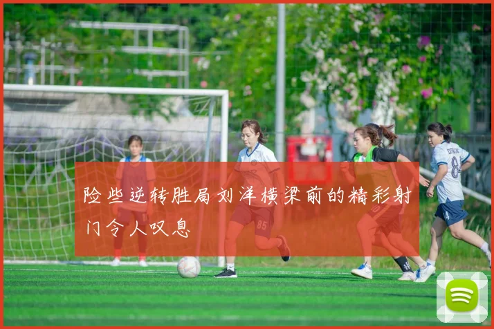 险些逆转胜局刘洋横梁前的精彩射门令人叹息